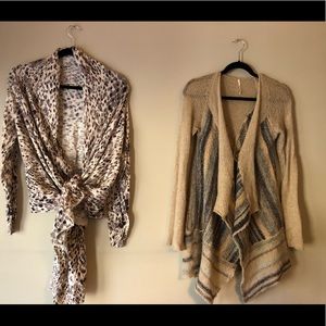 Pack of 4 cardigans -sz small ladies-gently worn